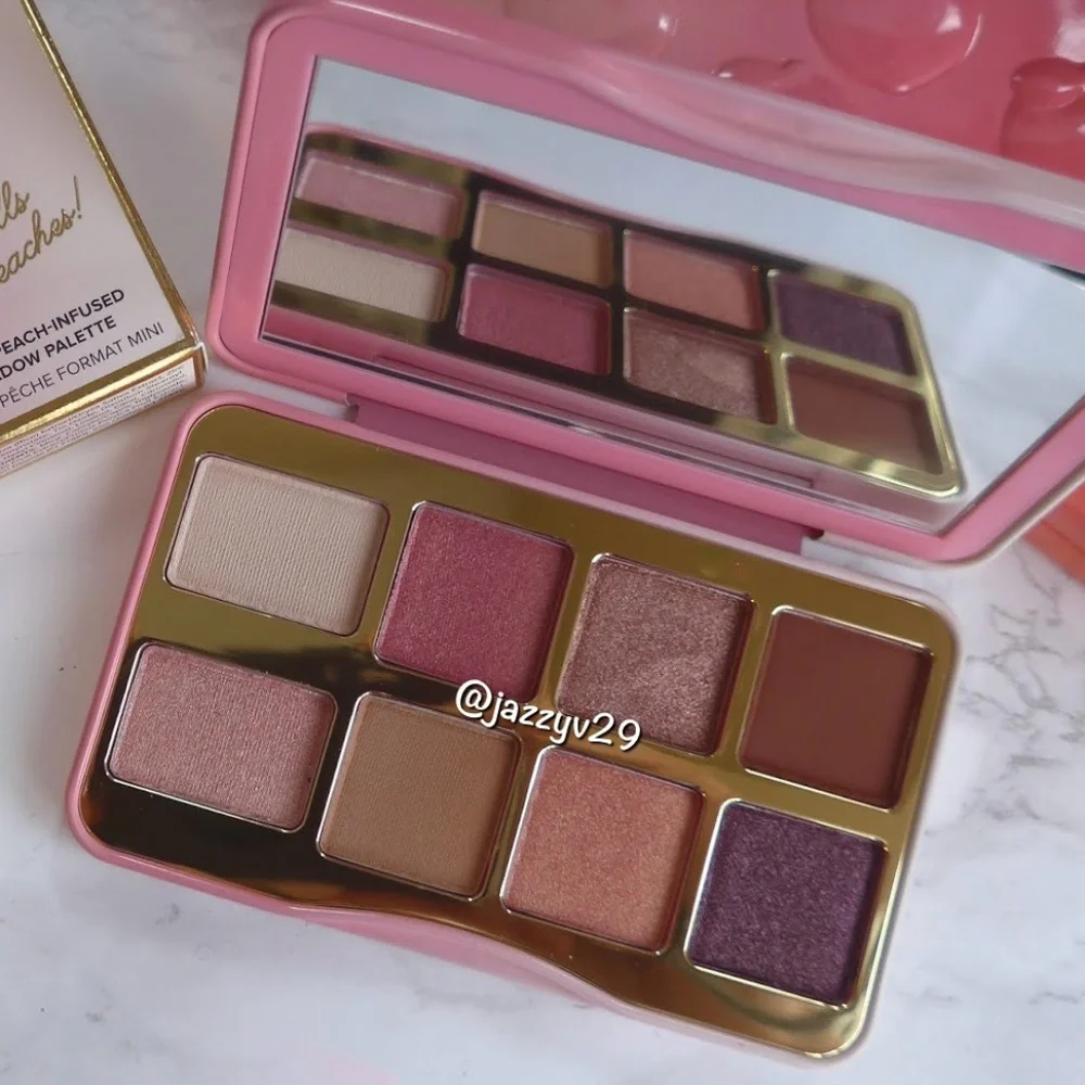 Too Faced Tickled Peach Bite-sized Peach Infused Eye Shadow Palette